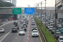 Contra Flow Diberlakukan di Tol Dalam Kota Jakarta pada Hari Pertama Kerja 2026