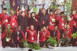 Rakernas I PDI Perjuangan Ditutup dengan Aksi Simbolis Kesiapsiagaan Bencana