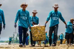 Nestle Indonesia Bersihkan Pantai di Desa Sumberjaya,  Langkah Awal Gerakan Lingkungan Pesisir