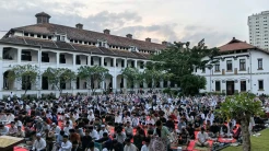 Ribuan Jemaah Salat Iduladha 1447 H di Lawang Sewu Semarang