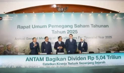 RUPST 2025 ANTAM Setujui Dividen Rp5,04 Triliun dan Perkuat Hilirisasi Nikel Nasional