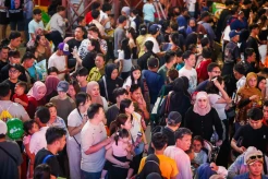 Pengunjung Padati Jakarta Fair saat Libur Tahun Baru Islam