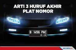 Arti 3 Huruf Akhir di Plat Nomor Kendaraan, Biar Nggak Bingung!