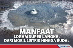 Manfaat Logam Tanah Jarang, dari Mobil Listrik hingga Rudal