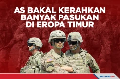 Nekat, AS Bakal Kerahkan Banyak Pasukan di Depan Pintu Rusia