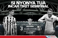 La Vecchia Signora Incar Tiket Semifinal Coppa Italia