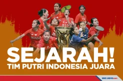 Tim Putri Indonesia Kampiun di Kejuaraan Bulu Tangkis Asia Beregu