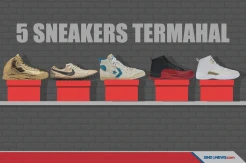 Gokil! Sepatu Sneakers Termahal Dunia Ini Harganya Bikin Puyeng