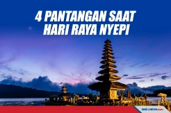 Berikut 4 Hal yang Dilarang Dilakukan Umat Hindu saat Nyepi