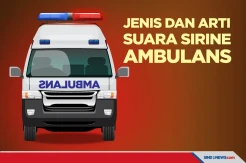 Perlu Diketahui, Ini Jenis dan Arti Suara Sirine Ambulans