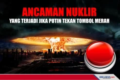 Ancaman Nuklir, Ini yang Terjadi Jika Putin Tekan Tombol Merah