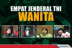 Dokter hingga Kepala Pengadilan, Inilah 4 Jenderal TNI Wanita