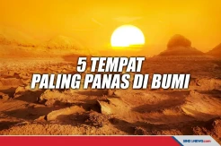 5 Tempat Paling Panas di Bumi, Ada yang 70,5 Derajat Celcius