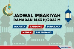 Jadwal Imsakiyah Jakarta, Bandung, Surabaya Minggu 3 April 2022