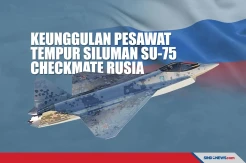 Keunggulan Pesawat Tempur Siluman Su-75 Checkmate Rusia