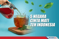 Hebat! ini 5 Negara yang Cinta Mati dengan Teh Indonesia