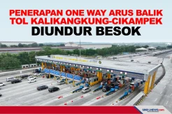 Penerapan One Way Arus Balik Tol Kalikangkung-Cikampek Diundur