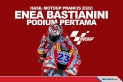 Hasil MotoGP Prancis 2022: Enea Bastianini Rebut Kemenangan