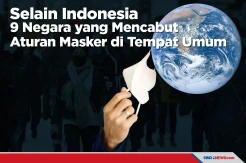9 Negara yang Mencabut Aturan Masker di Tempat Umum