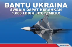 Bantu Ukraina, Swedia Dapat Kerahkan 1.000 Lebih Jet Tempur
