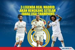 Tiga Legenda Real Madrid Hengkang Setelah Juara Liga Champions