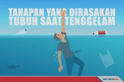 Beberapa Tahapan yang Dirasakan Tubuh Saat Meninggal Tenggelam