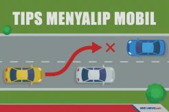 Biar Selamat di Jalan, Begini Tips Menyalip Mobil dengan Benar