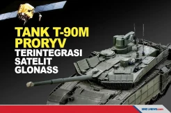 T-90M Proryv, Tank Canggih Rusia Terintegrasi Satelit Glonass