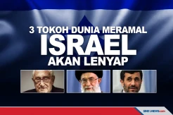 3 Tokoh Dunia Ini Meramalkan Israel akan Lenyap dalam Waktu Dekat