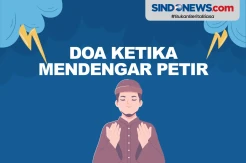 Masuki Musim Penghujan, Ini Doa Ketika Mendengar Petir