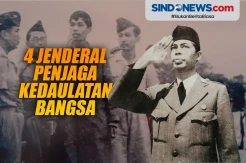 4 Jenderal Jadi Tokoh Penting Penjaga Kedaulatan Bangsa