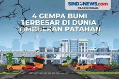 4 Gempa Bumi Terbesar di Dunia yang Menimbulkan Patahan