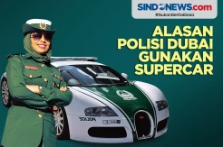 Keren, Polisi Wanita Dubai Menggunakan Supercar Lamborghini