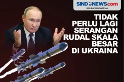 Putin: Tidak Perlu Lagi Serangan Rudal Skala Besar di Ukraina