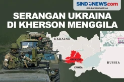 Serangan Pasukan Ukraina di Wilayah Kherson Menggila