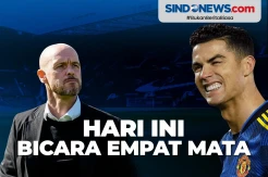 Cristiano Ronaldo dan Erik ten Hag Bicara Empat Mata