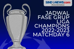 Jadwal Matchday 6 Babak Penyisihan Grup Liga Champions 2022-2023