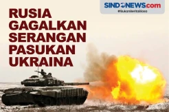 Rusia Gagalkan Serangan Pasukan Ukraina
