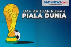 Daftar Lengkap Tuan Rumah Piala Dunia dari Masa ke Masa