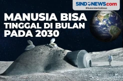 Manusia Bisa Tinggal di Bulan pada 2030