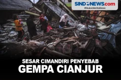 Sesar Cimandiri Menjadi Penyebab Gempa Cianjur