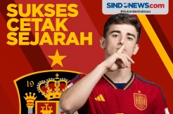Gavi Jadi Pemain Termuda Ketiga Cetak Gol di Piala Dunia