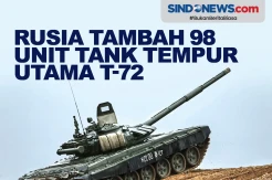 Rusia Tambah 98 Unit Tank Tempur Utama T-72