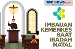 Tekan Penularan Covid-19, Ini Imbauan Kemenkes saat Ibadah Natal