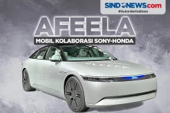 Mobil Kolaborasi Sony-Honda Afeela Bisa untuk Bermain PS5
