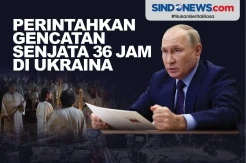 Putin Perintahkan Gencatan Senjata 36 Jam di Ukraina