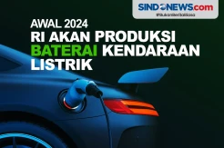 2024, Pemerintah Targetkan Produksi Baterai Kendaraan Listrik