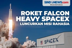 Roket Falcon Heavy SpaceX Luncurkan Misi Rahasia