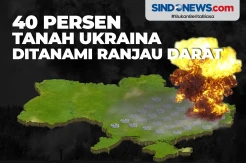 40 Persen Tanah Ukraina Ditanami Ranjau Darat