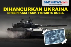 Dihancurkan Ukraina, Spesifikasi Tank T-80 MBTs Rusia